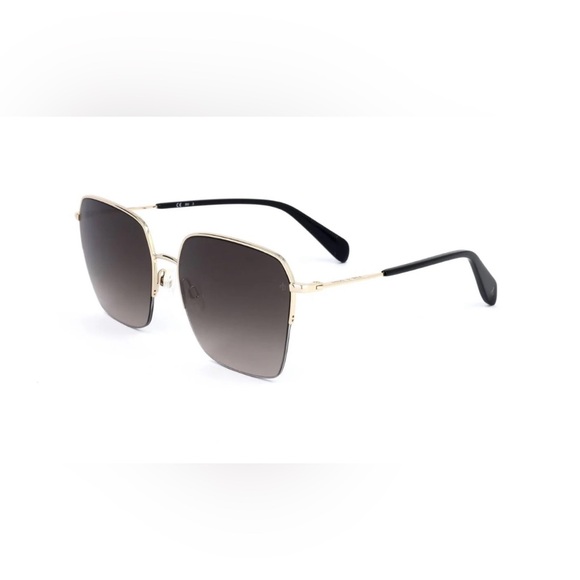 RAG & BONE SUNGLASSES RNB 1069/G/S GOLD BROWN GRADIENT SIZE 58-17-145 WOMENS** main image 4